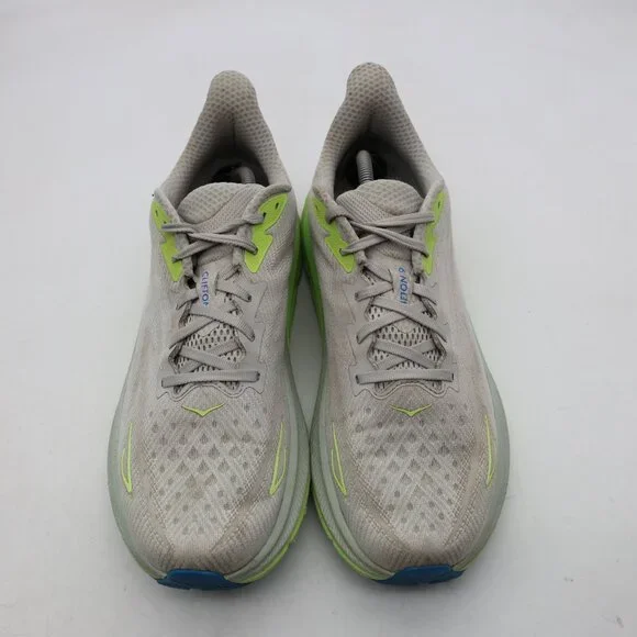 Hoka One One Clifton 9 Men's Size 12 D Stardust Electric Grey 1127895 STLC